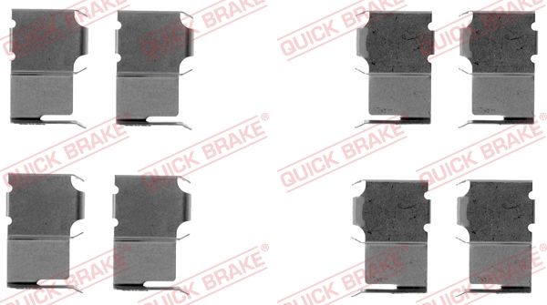 QUICK BRAKE Комплектующие, колодки дискового тормоза 109-1063